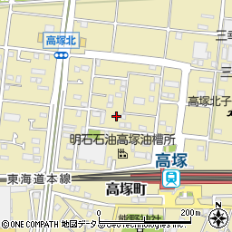 静岡県浜松市中央区高塚町1282周辺の地図