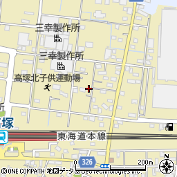 静岡県浜松市中央区高塚町797周辺の地図