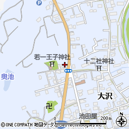 影山石材本店　相良店周辺の地図