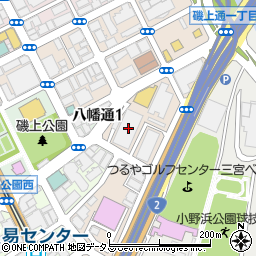 森本倉庫株式会社　情報システム部周辺の地図