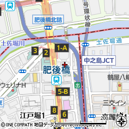 株式会社静岡朝日テレビ　関西支社周辺の地図