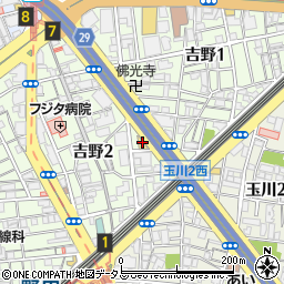 ＨｏｎｄａＣａｒｓ梅田西野田阪神店周辺の地図