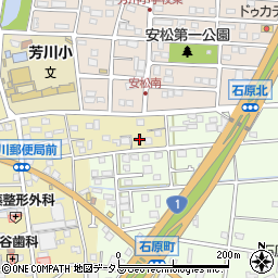 静岡県浜松市中央区芳川町245周辺の地図