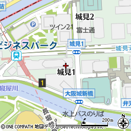 綜合警備保障株式会社　大阪中央支社周辺の地図