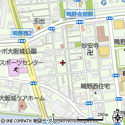 大阪府大阪市城東区鴫野西2丁目周辺の地図