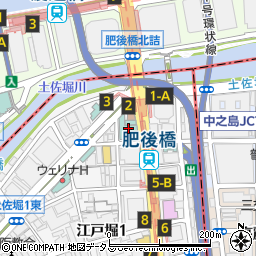 大阪府大阪市西区江戸堀1丁目13-10周辺の地図