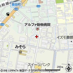 静岡県浜松市中央区神田町367周辺の地図