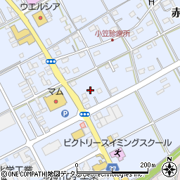 静岡県菊川市赤土1148-1周辺の地図
