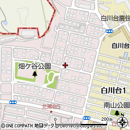 兵庫県神戸市須磨区北落合5丁目14-8周辺の地図