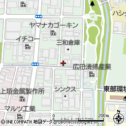 アイビ産業大阪中周辺の地図