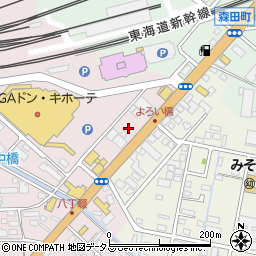 ラーメン魁力屋　浜松店周辺の地図