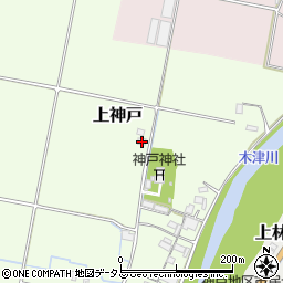 三重県伊賀市上神戸375周辺の地図