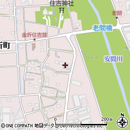 静岡県浜松市中央区金折町966周辺の地図