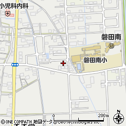 静岡県磐田市千手堂898-12周辺の地図