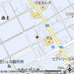静岡県菊川市赤土1359周辺の地図
