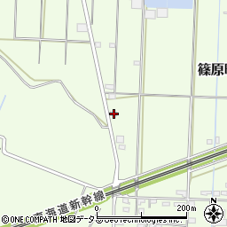 静岡県浜松市中央区篠原町2356周辺の地図