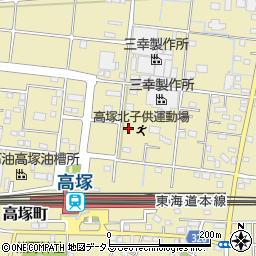 静岡県浜松市中央区高塚町788周辺の地図