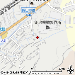 岡山県岡山市東区鉄177周辺の地図