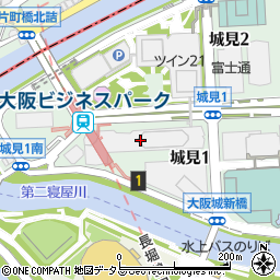三菱ＵＦＪ銀行松下ＩＭＰビル ＡＴＭ周辺の地図