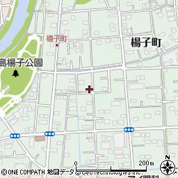 静岡県浜松市中央区楊子町495周辺の地図