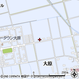 静岡県磐田市大原2139周辺の地図