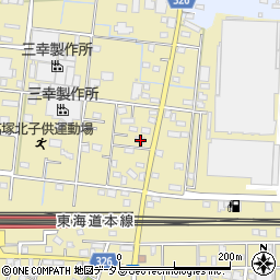 静岡県浜松市中央区高塚町757周辺の地図