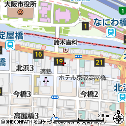 新菱冷熱工業株式会社　機器設備事業部大阪営業部周辺の地図