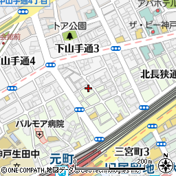 からだ元気治療院神戸中央店周辺の地図