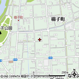 静岡県浜松市中央区楊子町116周辺の地図