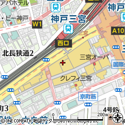 きものＣＩＴＹ三宮店周辺の地図