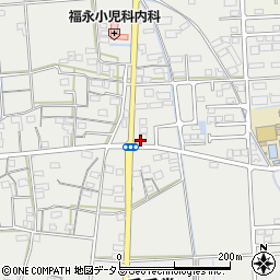 静岡県磐田市千手堂886周辺の地図