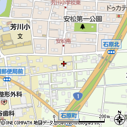 静岡県浜松市中央区芳川町243周辺の地図