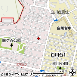兵庫県神戸市須磨区北落合5丁目14-21周辺の地図