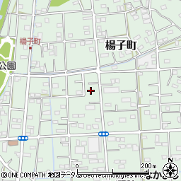 静岡県浜松市中央区楊子町117周辺の地図