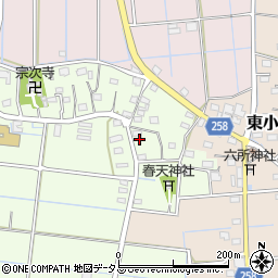 静岡県磐田市南島21周辺の地図