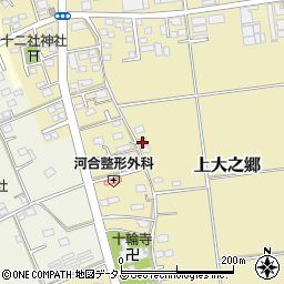 静岡県磐田市上大之郷536周辺の地図