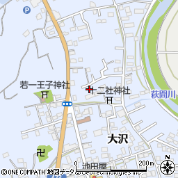 静岡県牧之原市大沢34-9周辺の地図