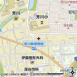 静岡県浜松市中央区芳川町285周辺の地図