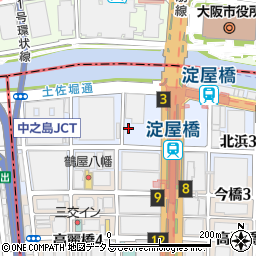 大阪府大阪市中央区北浜4丁目周辺の地図