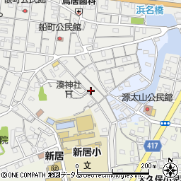静岡県湖西市新居町新居834周辺の地図
