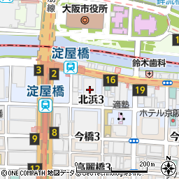 リトアニア名誉領事館（大阪）周辺の地図