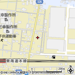 静岡県浜松市中央区高塚町400周辺の地図