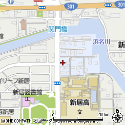 静岡県湖西市新居町内山2009-1周辺の地図