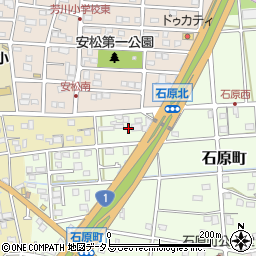 静岡県浜松市中央区石原町618周辺の地図