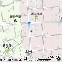 静岡県浜松市中央区金折町218周辺の地図