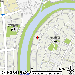 静岡県浜松市中央区瓜内町335周辺の地図