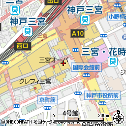 Ｓｈｏｐ無　神戸三宮センター街店周辺の地図