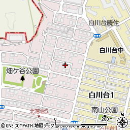 兵庫県神戸市須磨区北落合5丁目14-17周辺の地図