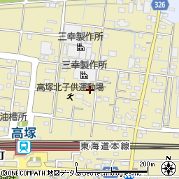 静岡県浜松市中央区高塚町765周辺の地図