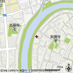 静岡県浜松市中央区瓜内町335-4周辺の地図